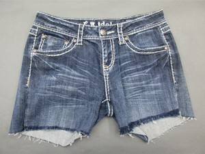 fringe cut off shorts
