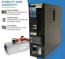 POINWER 240W desktop power supply unit for Dell Optiplex SFF