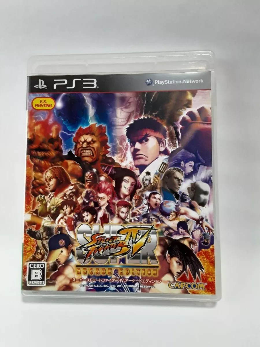 Jogo Super Street Fighter Iv Arcade Edition Ps3 Frete Grátis