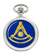 Masonic Lodge Past Master Pocket Watch