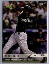 2018 Topps Now #PW-46 Charlie Blackmon Colorado Rockies