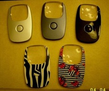 Pocket magnifier w/ push button light for reading Pick 1 subject to availability