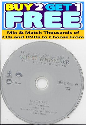 Ghost Whisperer (DVD) Third Season Disc Replacement Disc