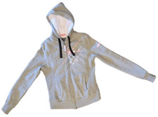 Klim Womens pink Ribbon Jacket P00647 Gray Sherpa lined size Medium Hooded