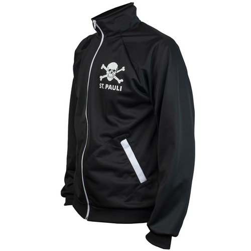 Children's St. Pauli Black Ultras Skull Kult Crossbones Football Activist Jacket - Picture 8 of 24