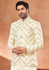 3 Pc Mens Wedding Bollywood Party Wear Traditional Designer Jodhpuri Suit India