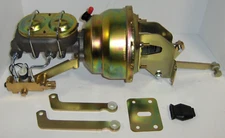 8" Zinc Power Disc Drum Brake Booster Kit for 1962-74 A B E Body Mopar Dodge