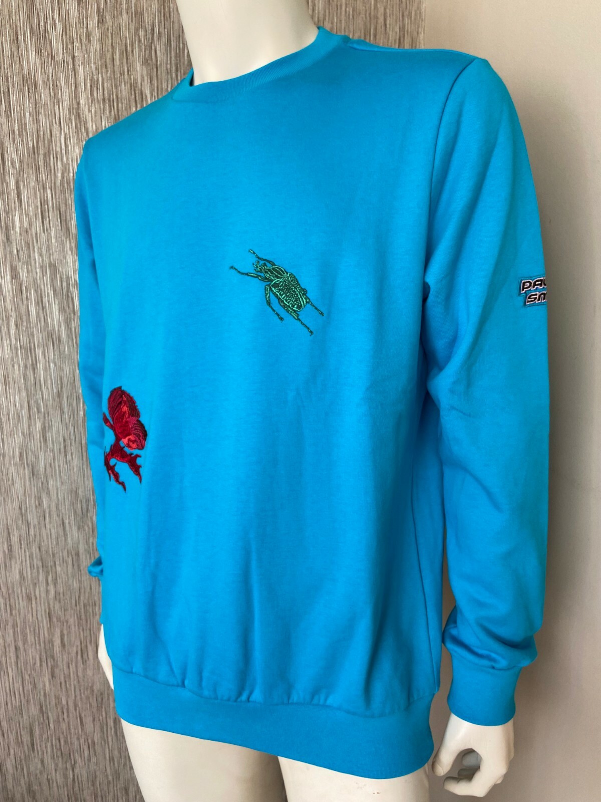 PAUL SMITH EMBROIDERED BEETLE SWEATSHIRT SIZE XL RETAIL €270 BNWT