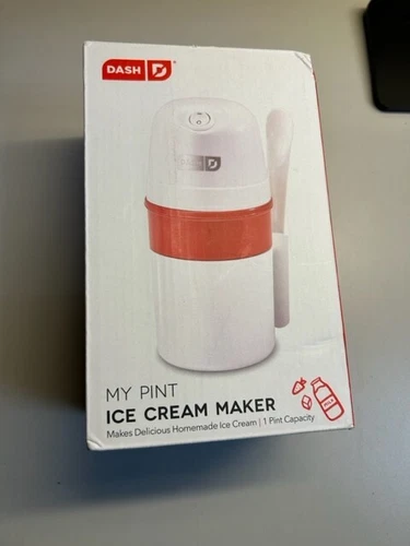 Dash My Pint Ice Cream Maker Red Makes 1 Pint Brand New In Box RED