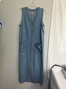Fads Denim Light Blue Jumper Dress with 
