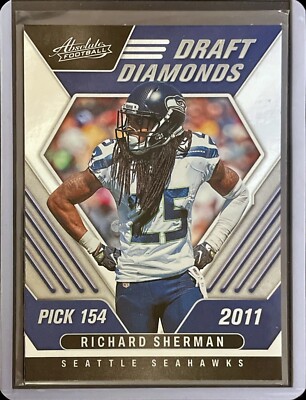 Richard Sherman - 2022 Panini Absolute Football - Draft Diamonds #DD-12