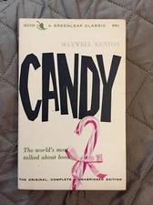 Sleaze Vintage Paperback, Candy by Kenton, Greenleaf Book GC101, 1965, VG+