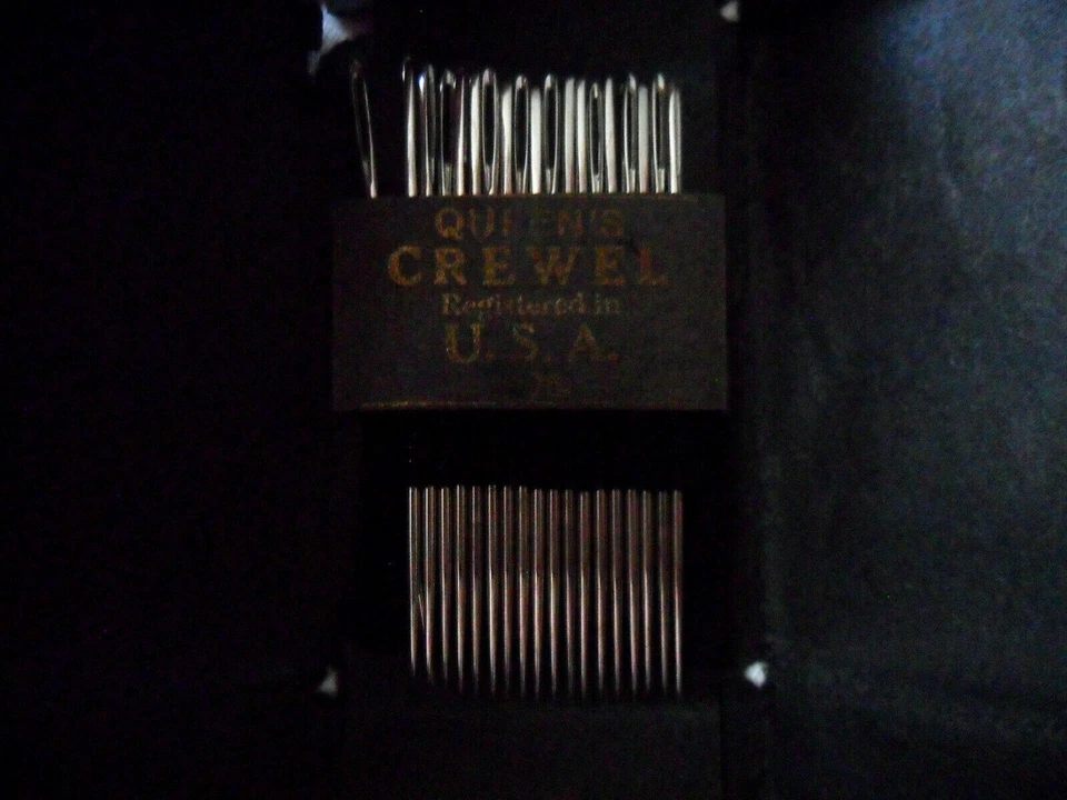 Lote de AGUJAS: Tapiz DMC 20 y 26, Queens Crewel T. Harper, Milwards Nickel Foto 4 de 4