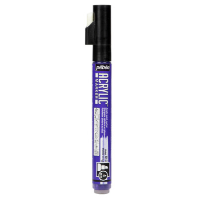 Pebeo Acrylic Paint Marker Pens with 4mm Chisel Nib - 16 Colours Available