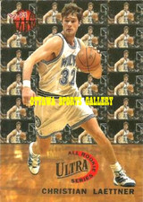 1992-93 FLEER ULTRA CHRISTIAN LAETTNER MINNESOTA TIMBERWOLVES 4OF10 (10V24)