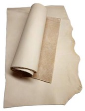 - Veg Tan Leather Pieces 3-4 Sq Feet - 1 LB large pieces and medium scraps  ...