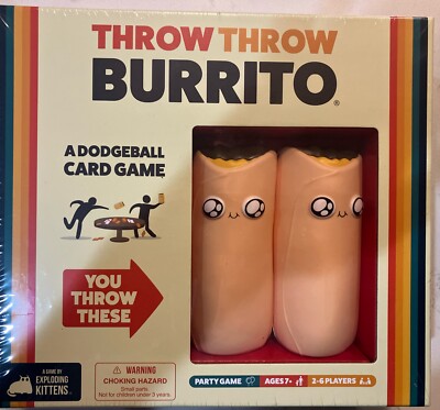 EXPLODING KITTENS Throw Throw Burrito Card Game