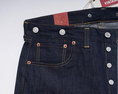 LVC Levi's Vintage Clothing 501XX 1933 Cinch Back Selvedge Denim