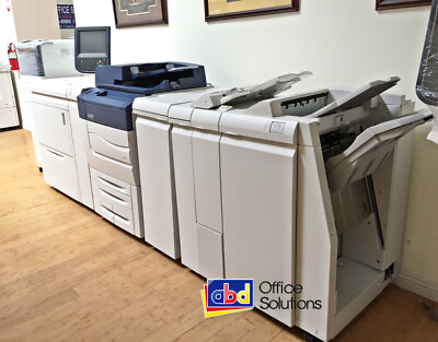 Xerox Color C60 Color Printer 1-Tray OHCF Std Finisher Integrated Fiery 65 ppm