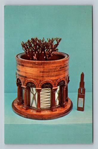 Dover OH, Warther Museum, Round Tower, Plier Tree, Ohio Vintage Postcard