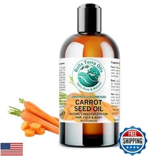 Bella Terra Oils - Organic Carrot Seed Oil 16 oz - Pure Organic Carrot Essenc