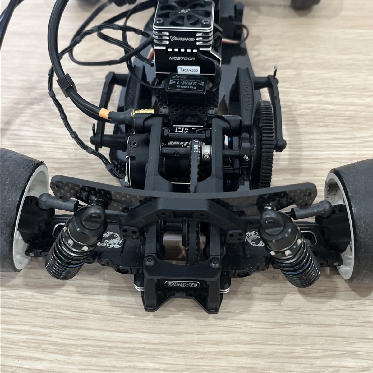 1/10 VERY RARE RC DRIFT OVERDOSE GALM chassis SET High-quality