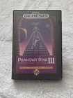 SEGA GENESIS Phantasy Star III Generations Of Doom Game & Box Only No Manual
