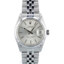 Rolex Datejust 6824 31mm Silver Dial Steel Jubilee Smooth 1977 Original Papers