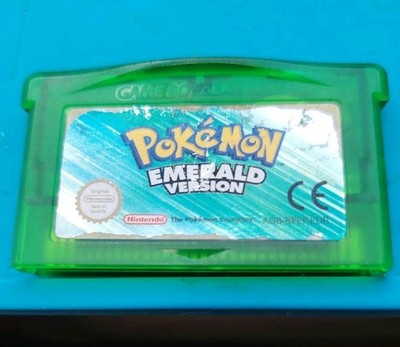 Pokémon Smaragd Version Gameboy Advance UK PAL Original gereinigt, neue Batterie 
