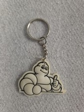 VINTAGE/RARE ~ MICHELIN MAN - Key Chain - Circa 1980's VINYL