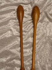 Vintage Wooden Indian Exercise Batons