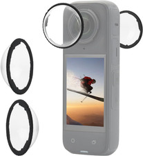 X4 Premium Lens Guards for Insta360 X4, 98 Transmittance High Transparency Temp
