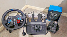 Logitech G29 Wheel, Pedals and Gearstick Bundle - Upgraded! (for PS5/4/3 + PC)