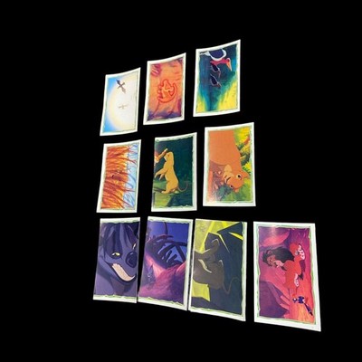 Disneys the lion king Panini sticker lot of 10