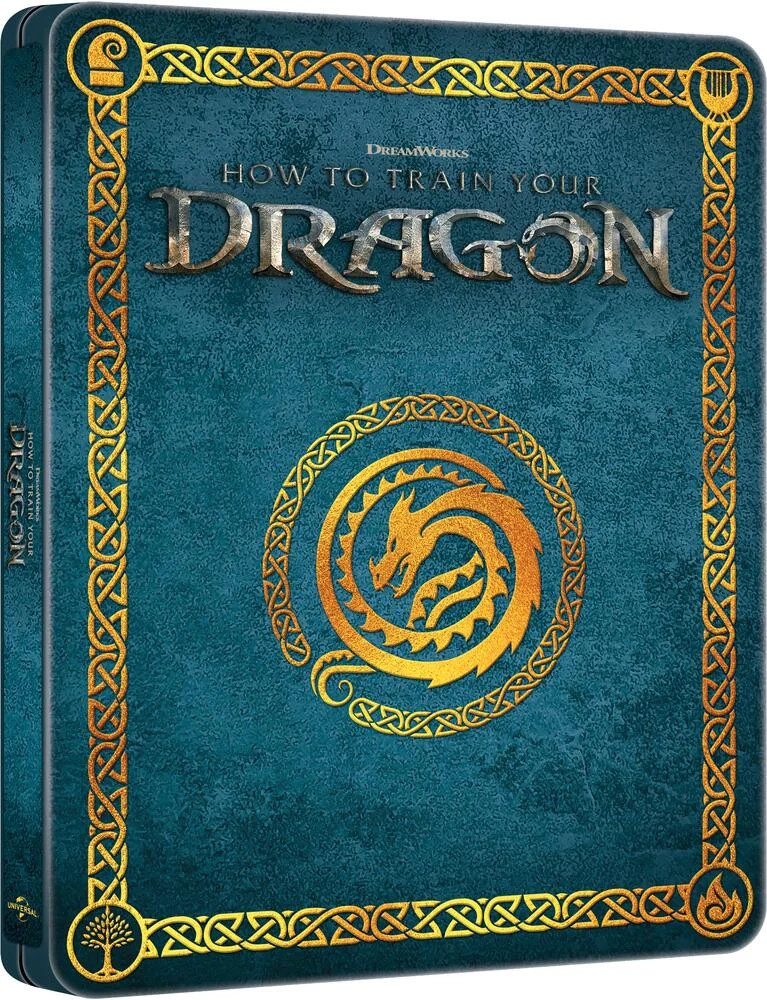 How to Train Your Dragon Limited Edition Steelbook 4K Ultra HD + Blu-Ray