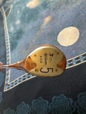 Vintage Wilson 4150 Driver 5 Wood Right Handed Steel Golf Pride Grip 42in