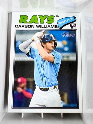 2026 Topps Heritage - Carson Williams #161 (RC)