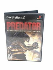Predator Concrete Jungle PS2 PlayStation 2 CIB Complete Manual Disc Tested Rare