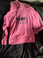 Coach Horse and Carriage Hoodie In Organic Cotton Size Large
