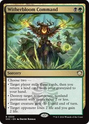 Witherbloom Command (339/505) - Commander: Secrets of Strixhaven - Rare