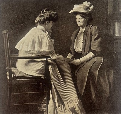 Portraitstudie ''Der Besucher'' 1907 von E O Hoppe 1878-1972