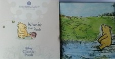 2020 Winnie the Pooh 50p Coin Silver Proof Cased Packaging and COA