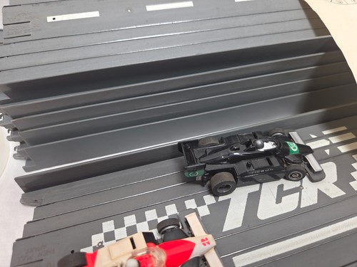 1991 Tyco TCR Jam Car 500 Race Set With 2 Original Cars Tested Set-up and Workin - Picture 7 of 8