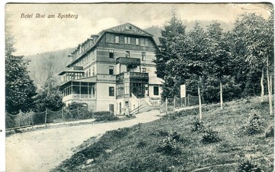 Germany AK Hotel Rixi am Spitzberg 1910 postcard