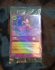 Lorcana Elsa The Fifth Spirit 6/P3 Promo Set 3 Glimmer Foil Factory Sealed