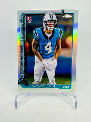 2025 Topps Chrome Football Refractors (Silver)    You Pick / Complete Your Set