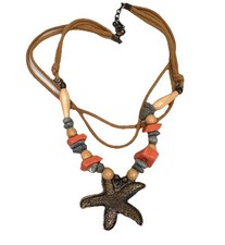 Beaded Starfish Necklace