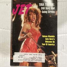 JET MAGAZINE JULY 9, 1990 TINA TURNER cover