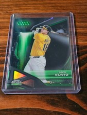 2026 Topps Chrome Black Nick Kurtz /99 Athletics Green Refractor