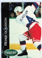 1992-93 Parkhurst #212 Fredrik Olausson Winnipeg Jets